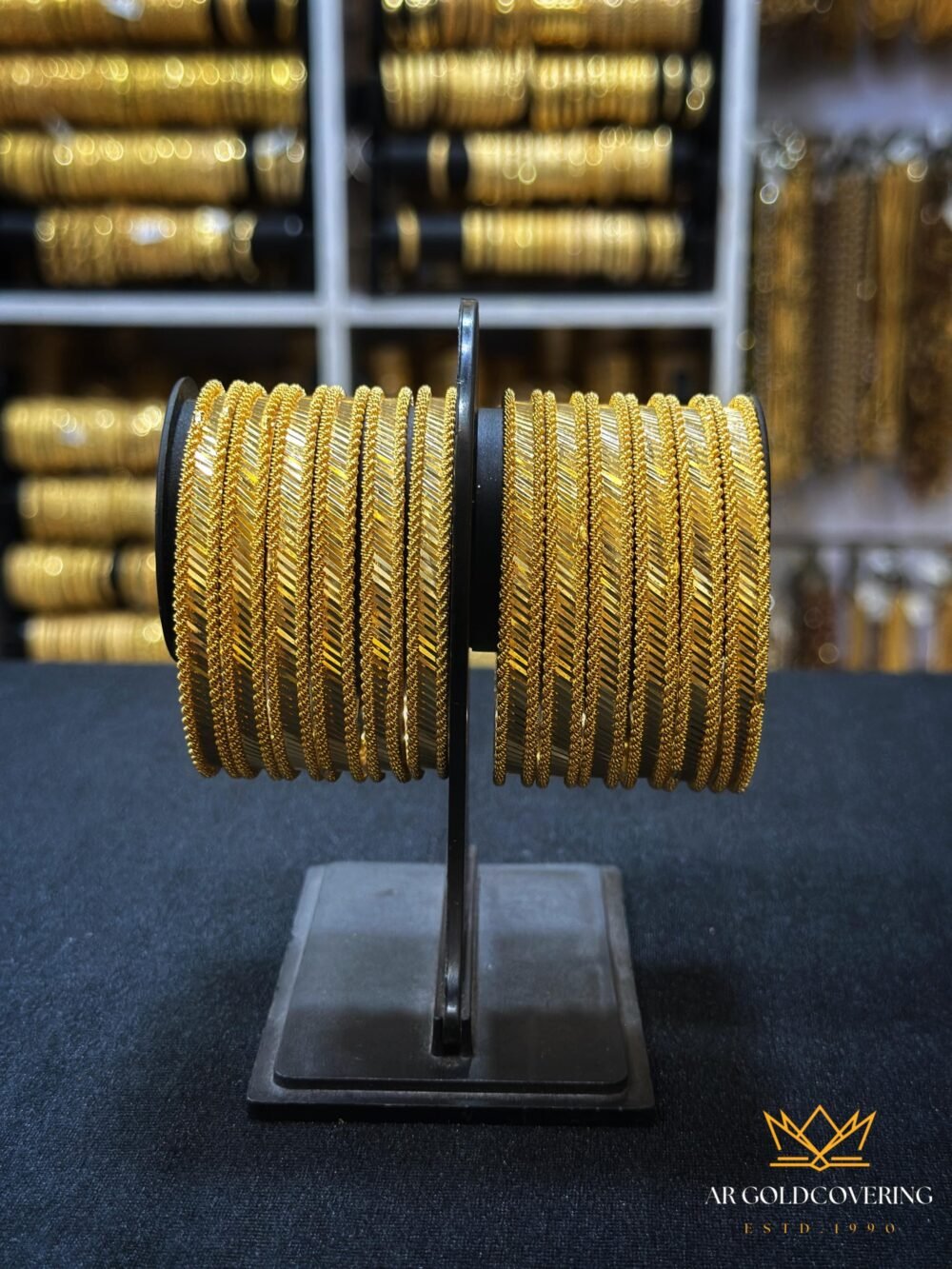Gold plated Kerala traditional veni bangle (0092)