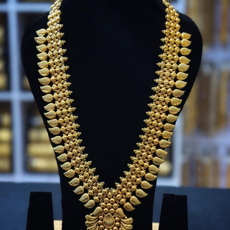 Gold plated Kerala traditional long haram