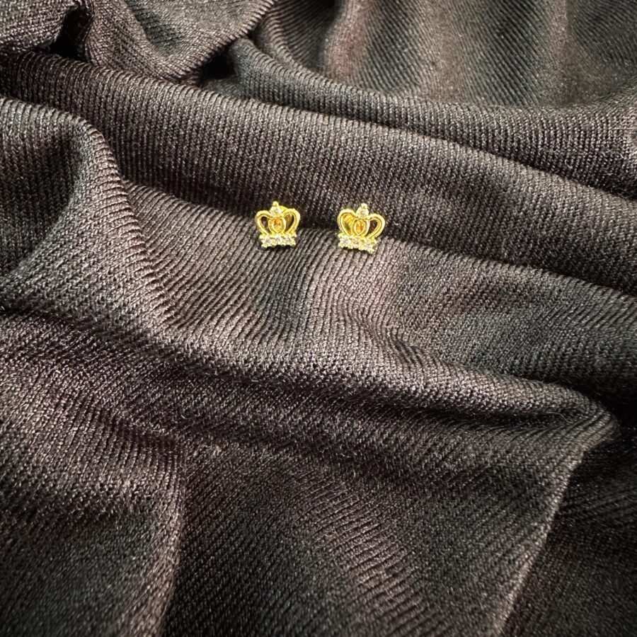 Gold plated Nosepin with very thin screw (00112)