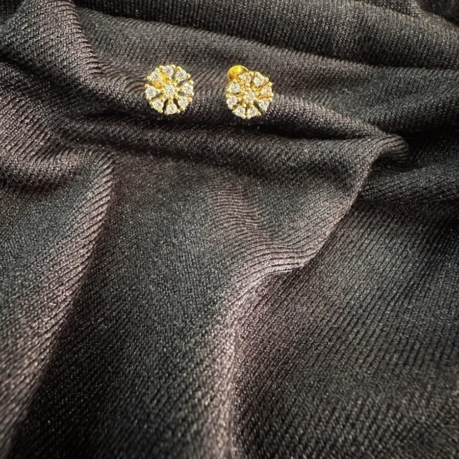Gold plated Nosepin with very thin screw (00113)
