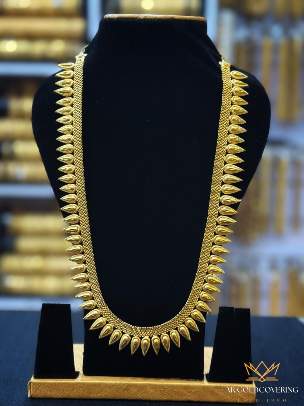 Gold plated long haram