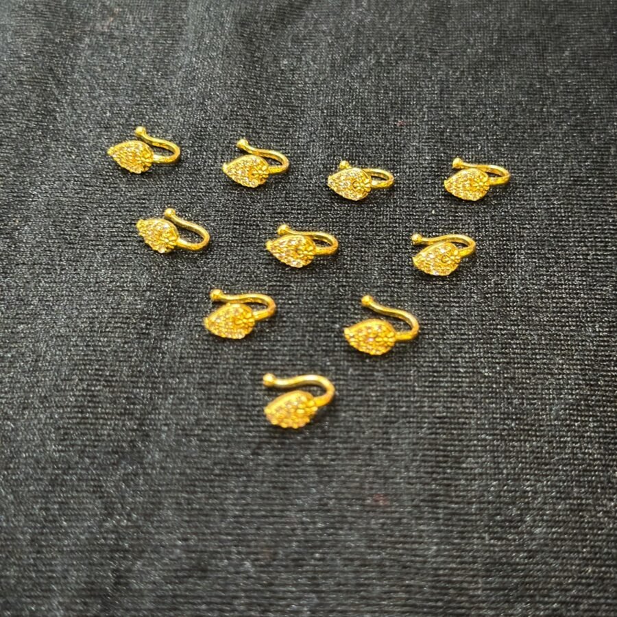 Gold plated pressing Nosepin(0005)