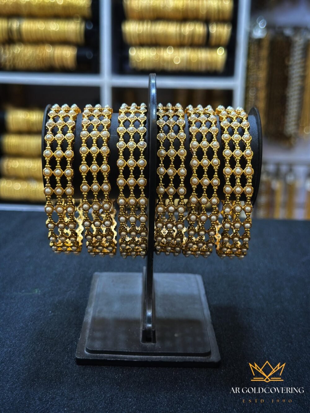 Antique finish bangles(0016)
