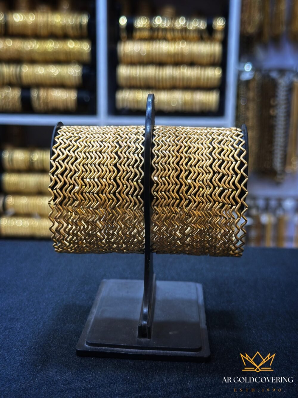 Gold plated thin bangles(0020)