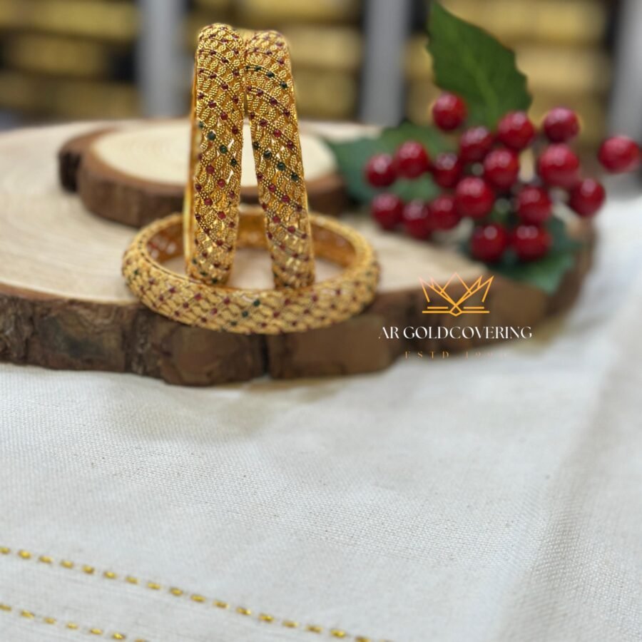 Antique finish bangles (00197)