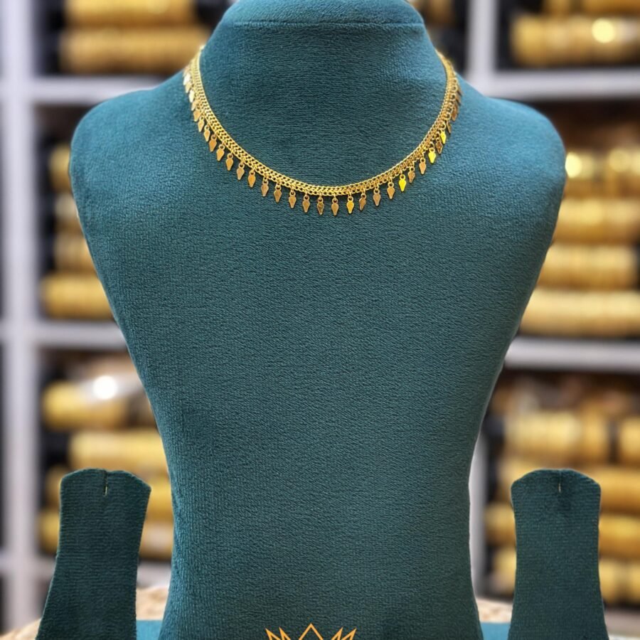 Gold plated Budget friendly 1 line Elakkathali (00269)