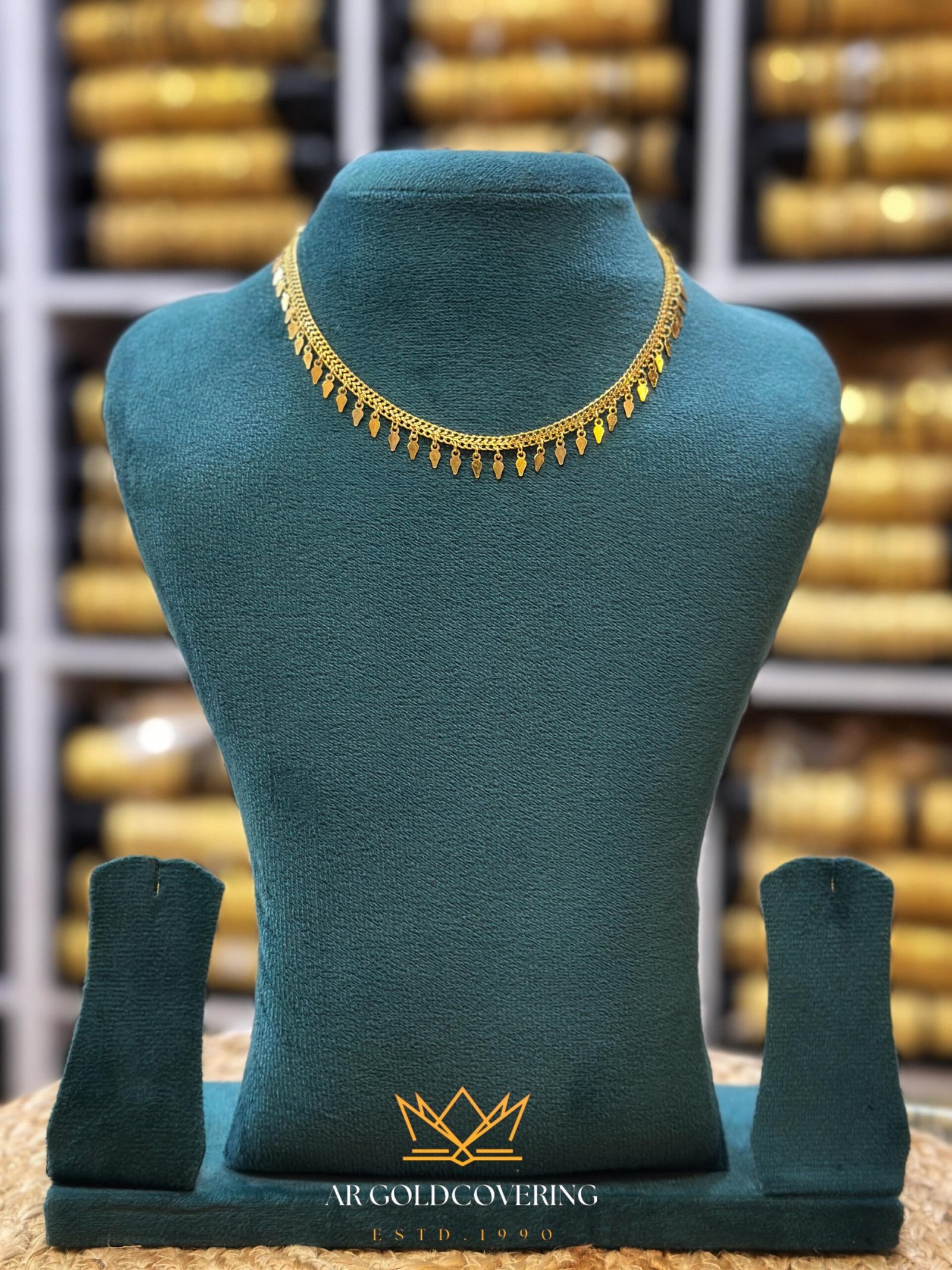 Gold plated Budget friendly 1 line Elakkathali (00269) Gold plated Budget friendly 1 line Elakkathali (00269)