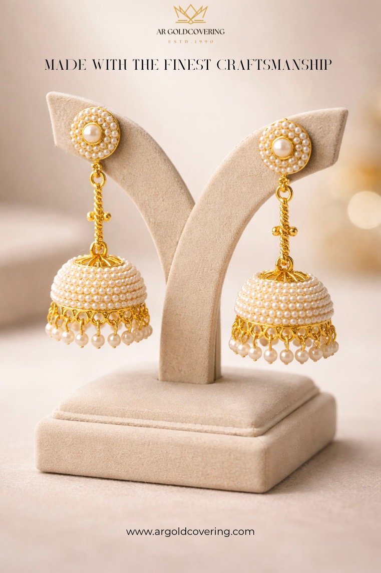 gold-plated-pearl-jhumka-2